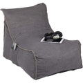 Seduta lounge grigio