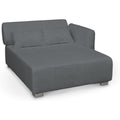 Poltrona confortevole Dekoria Ricambio rivestimento poltrona Mysinge grigio