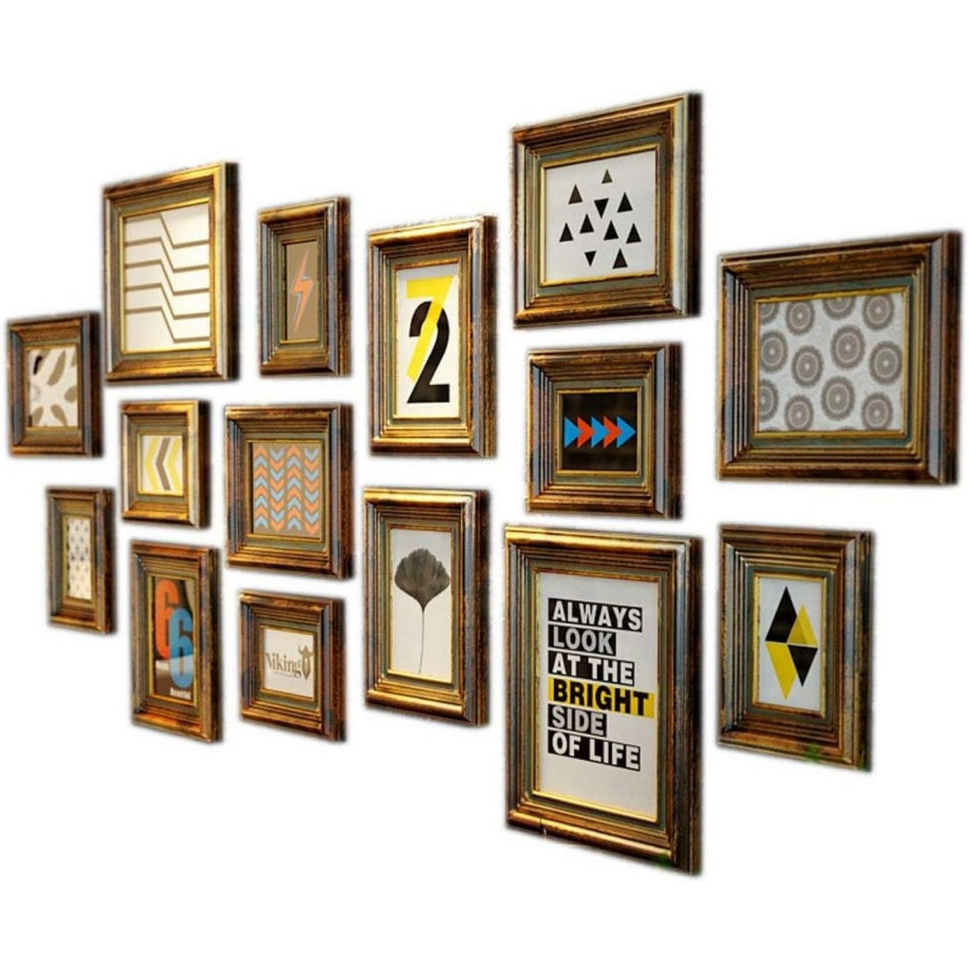 Mobile funzionale Cornici Foto Legno Rustico Vintage, naturale