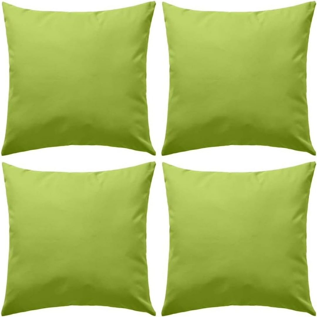 Cuscini decorativi rivestimento in tessuto verde