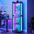 Mobile vetrina regolabile con illuminazione LED naturale