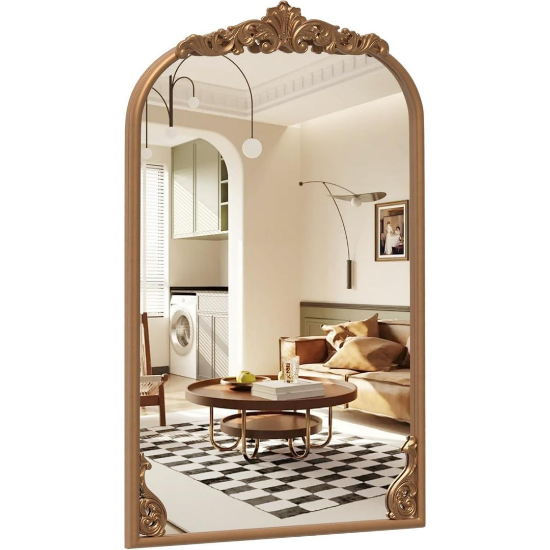 Specchi da parete regolabile in MDF oro