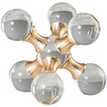Mobile funzionale Placciamento della sfera cristallo Modern nero