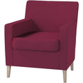 Seduta lounge FRANC-TEXTIL Karlstad Poltrona Rivestimento Alto, nero
