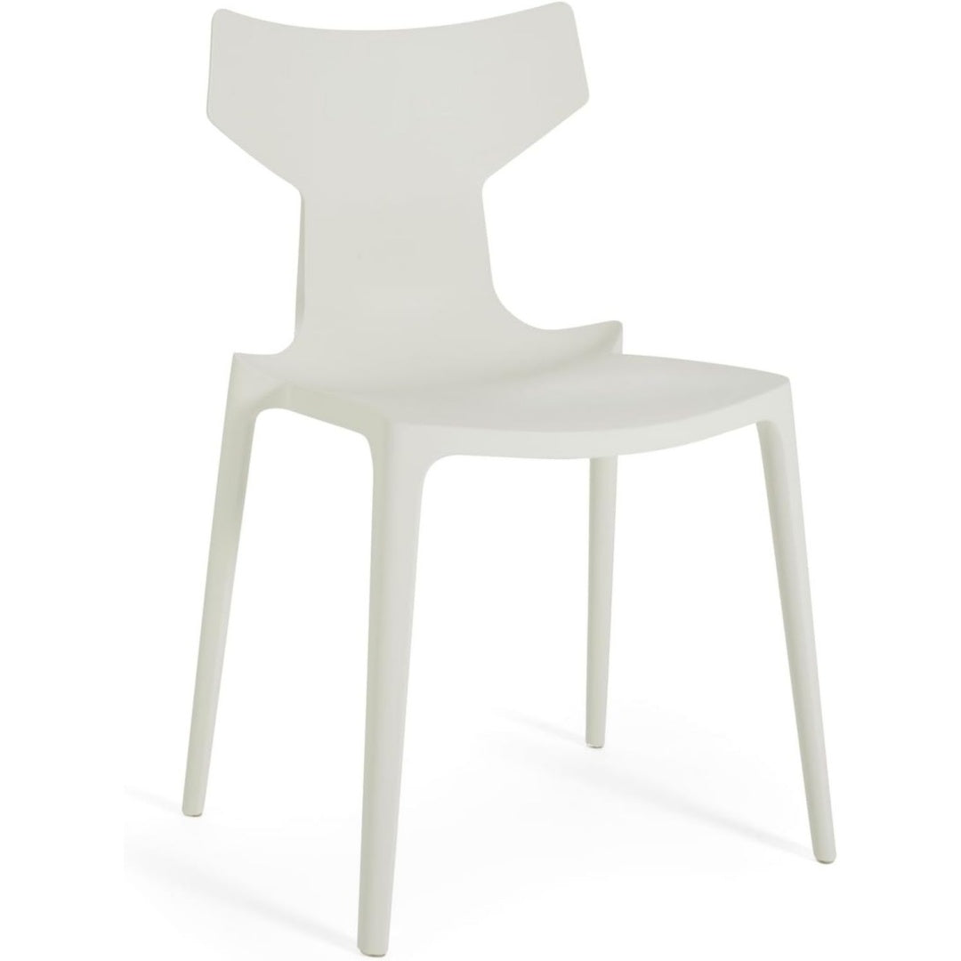 Mobile funzionale Kartell Re-Chair sedie, Bianco bianco